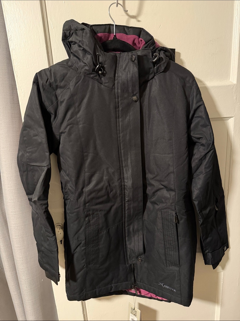 Arctix Daybreak Insulated Jacket Black & Purple Small